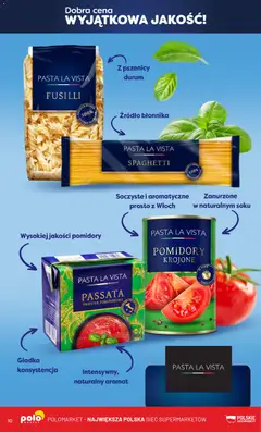 Pogląd oferty "POLOmarket Gazetka - Wyjatkowa Jakość" - ważna od 19.11.2025 | Strona: 10 | Produkty: Przecier pomidorowy, Pomidory