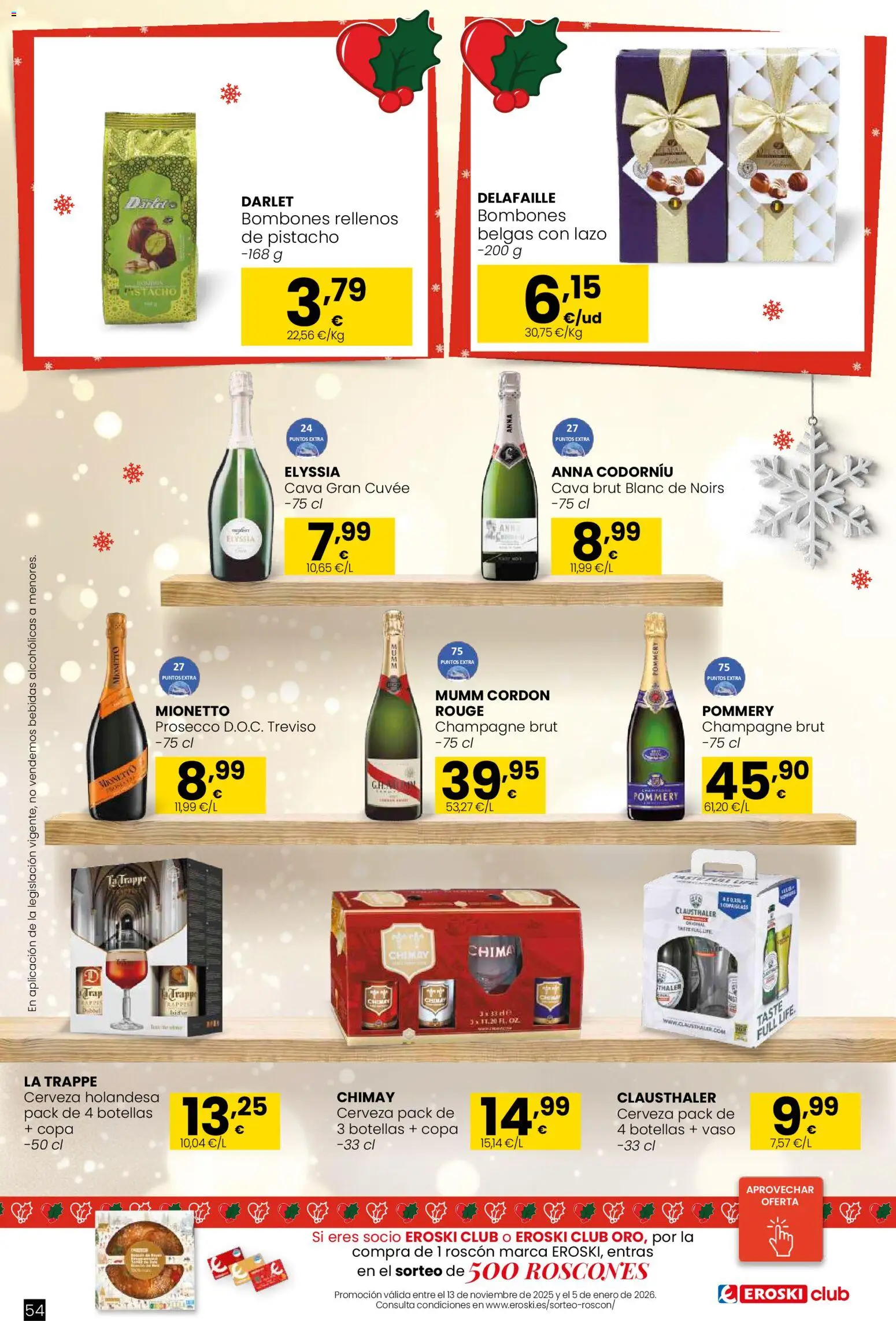 Eroski - Regalos │ válido desde el 02.12.2025 | Página: 54 | Productos: Cerveza