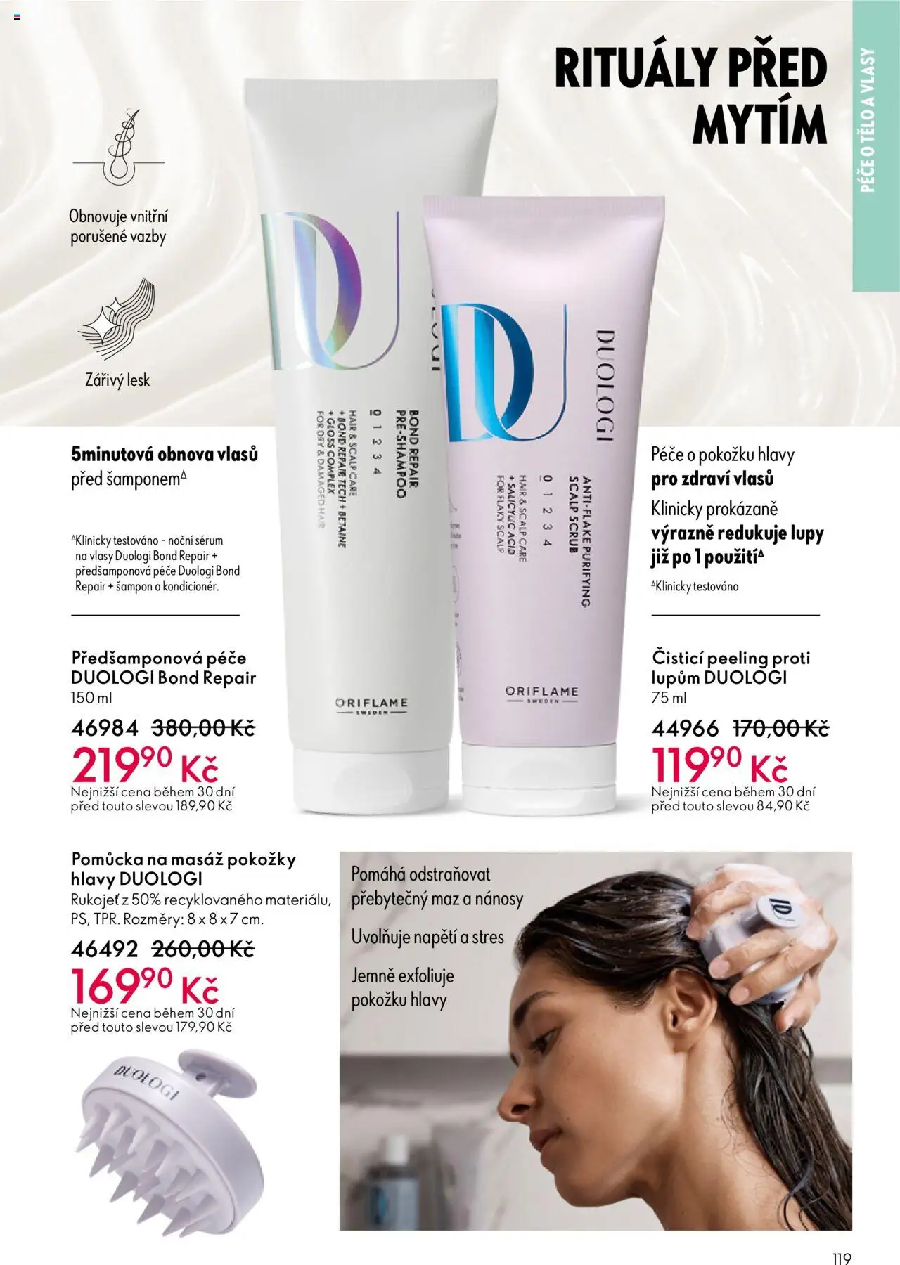 Oriflame katalog č.13/2025 od 07.09.2025 | Strana: 119 | Produkty: Sérum, Šampon, Peeling