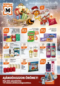 Müller Akciós újság - amely érvényes a következő dátumtól: 10.11.2025