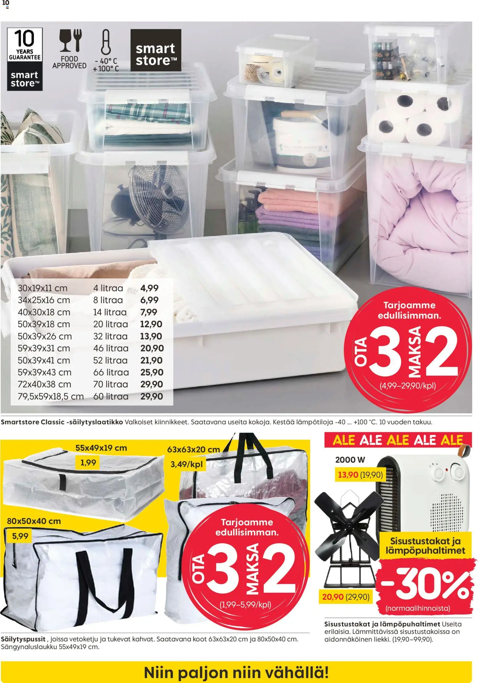 Rusta tarjoukset – voimassa 12.01.2026 alkaen | Sivu: 10