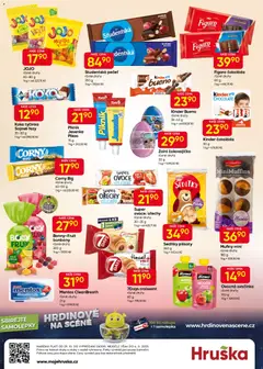 Náhled letáku Hruška leták od 29.10.2025 | Strana: 8 | Produkty: Ovoce, Kinder čokoláda, Croissant, Kinder
