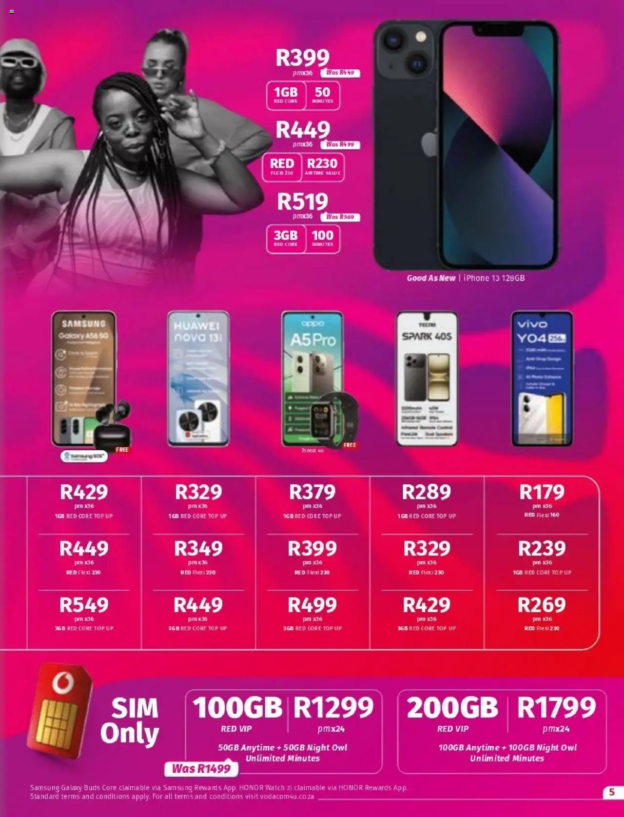 New Vodacom catalogue – valid from 07.10.2025 | Page: 5 | Products: Watch