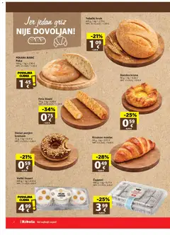 Katalog Ultra Gros - Pregled kataloga iz trgovine Ultra Gros, vrijedi od 25.02.2026 | Stranica: 2 | Proizvodi: Pekara, Griz, Feta, Kruh