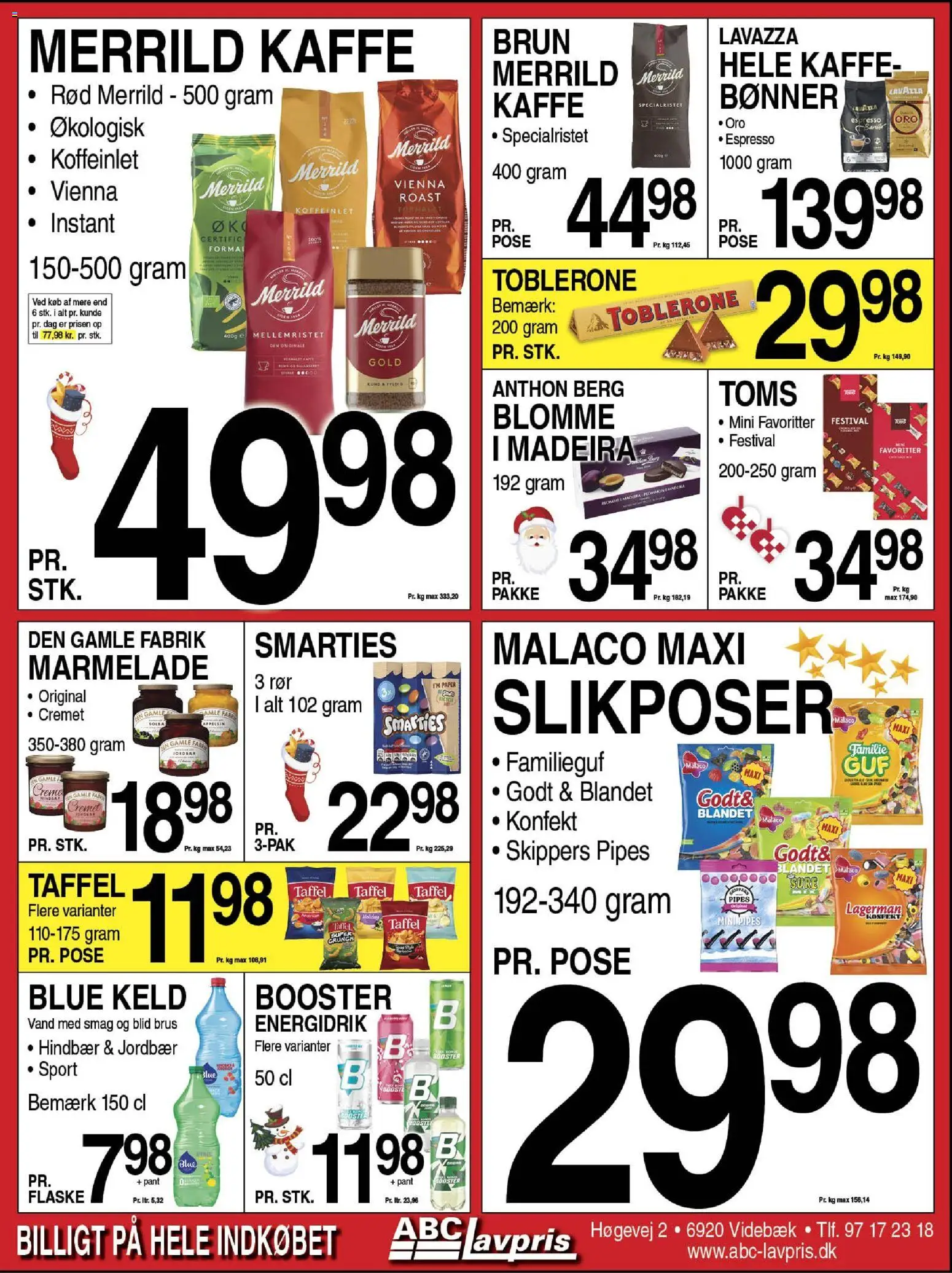 Abc Lavpris tilbudsavis – gyldig fra 17.12.2025 | Side: 9 | Produkter: Creme, Jordbær, Bønner, Marmelade