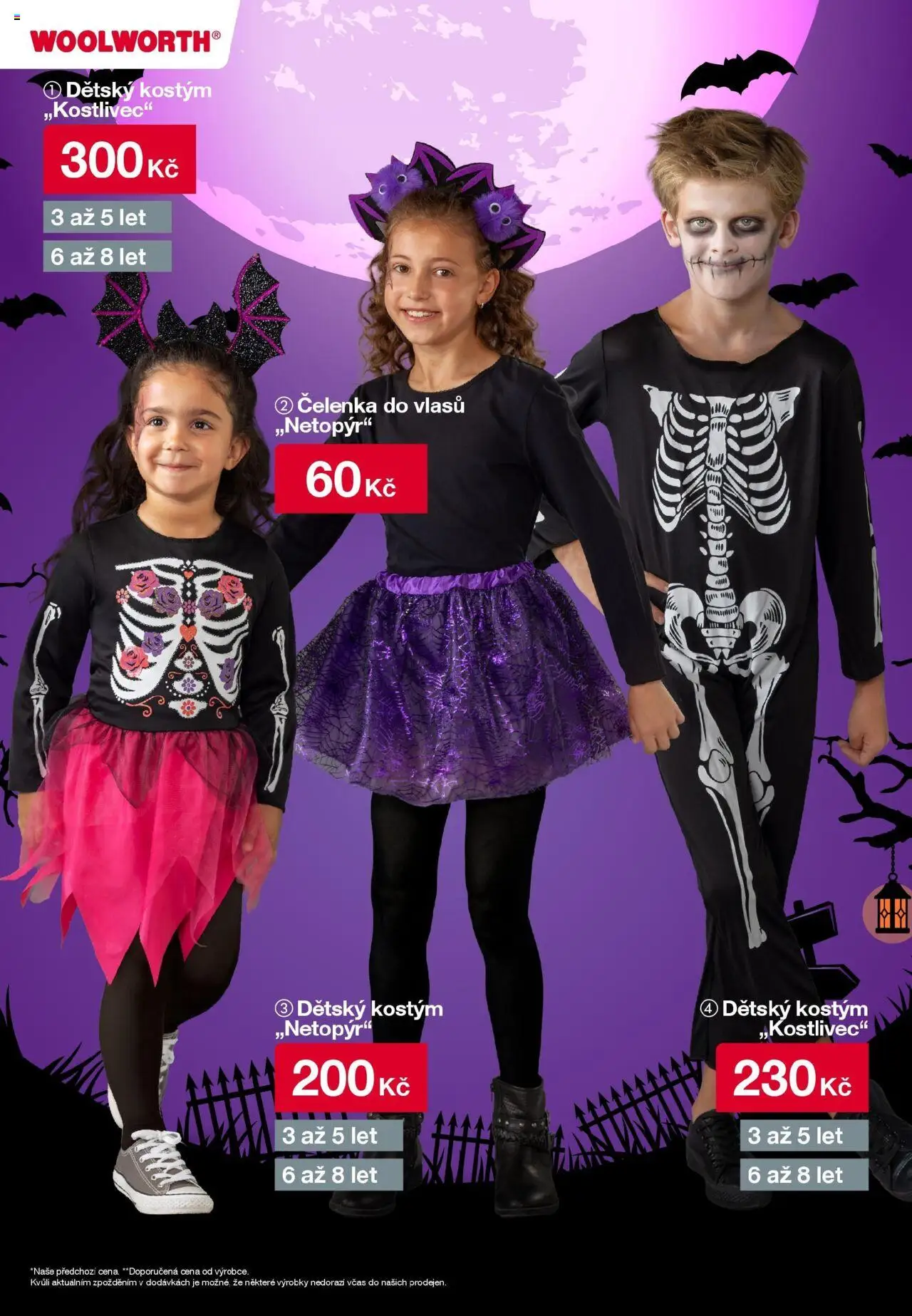 Woolworth leták od 03.10.2025 - akční nabídka | Strana: 19 | Produkty: Čelenka, Kostým