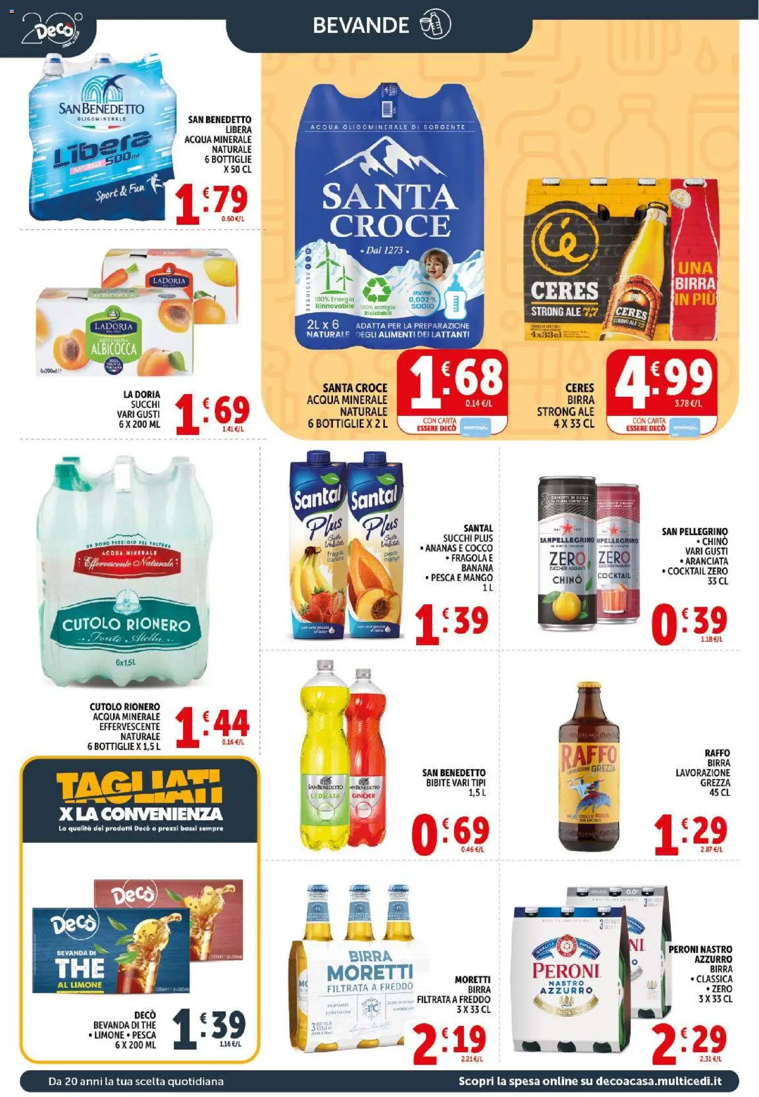 Volantino Decò del 09.04.2026 | Pagina: 16 | Prodotti: Ceres, The, Cocco, Cedrata