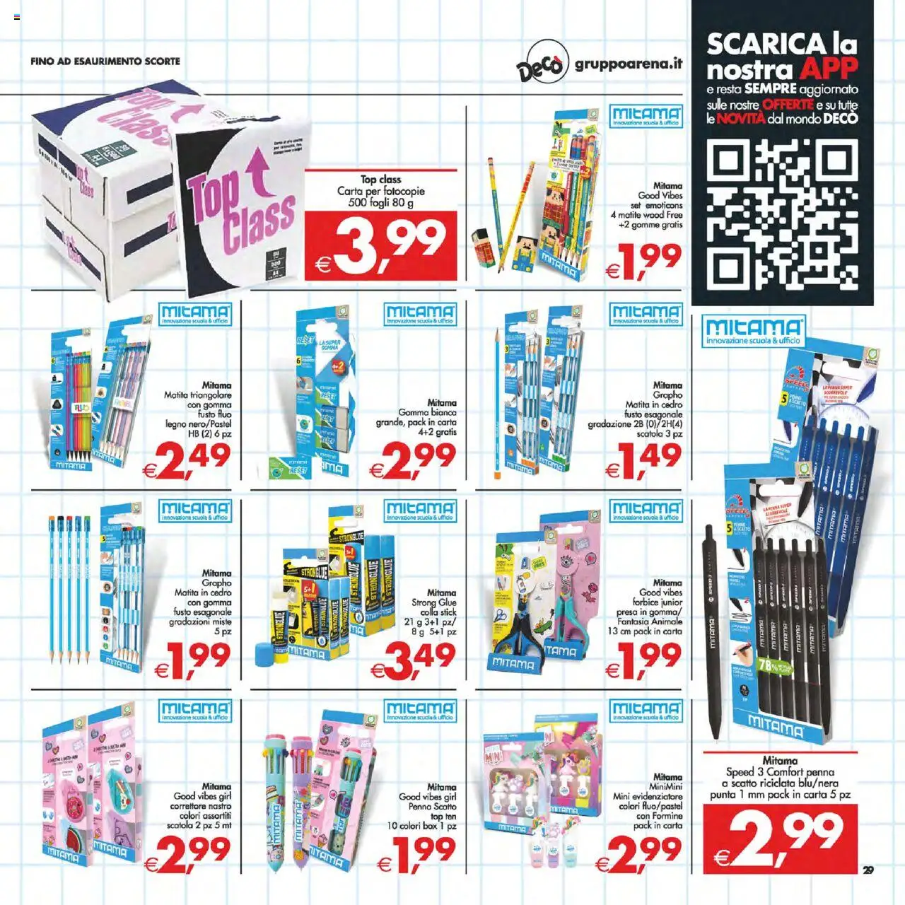Volantino Decò del 12.09.2025 | Pagina: 35 | Prodotti: Top, Gonna, Presa, Scatola