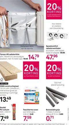 KARWEI - Folder - Voorbeeld van een folder van KARWEI, geldig van 02.12.2025 | Pagina: 20 | Producten: Kabel, Adapter, Tape