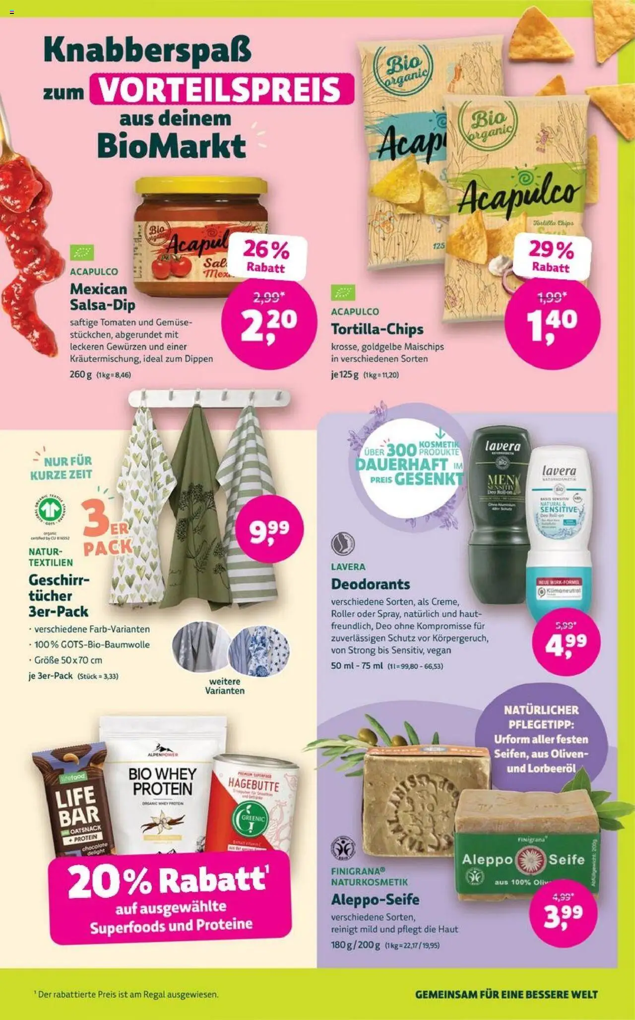 Denns BioMarkt Angebote - gültig ab dem 13.08.2025 | Seite: 11 | Produkte: Regal, Seife, Gemüse, Chips