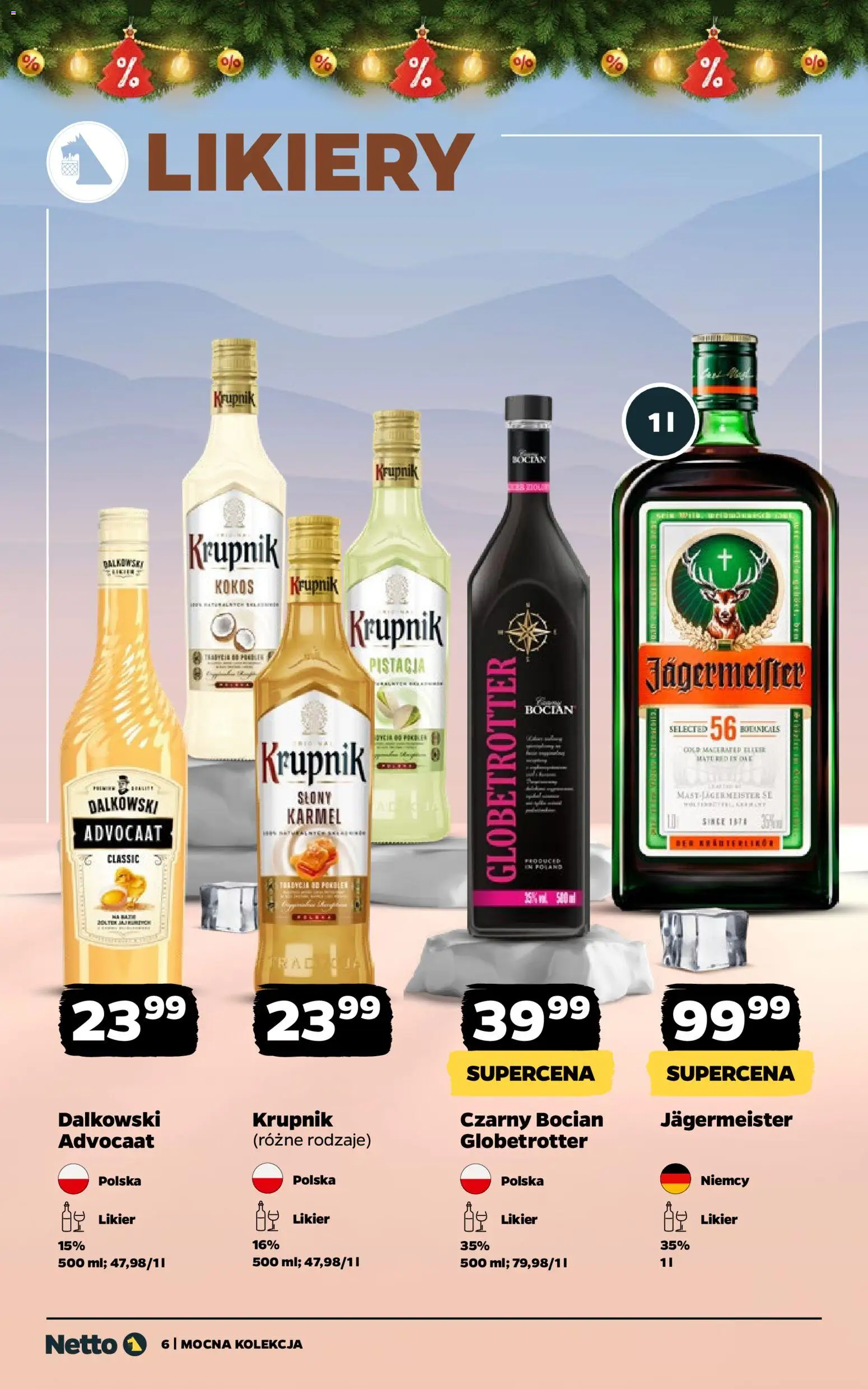 Netto gazetka - Mocna Kolekcja od 08.12.2025 | Strona: 6 | Produkty: Jagermeister