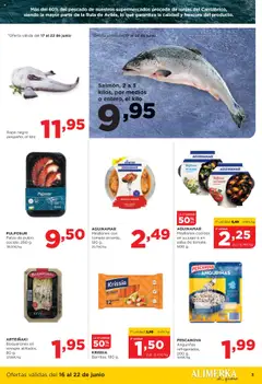 Alimerka folleto Asturias │ válido desde el 16.06.2025 | Página: 3 | Productos: Jugo, Pescado, Té, Δεξαμενή