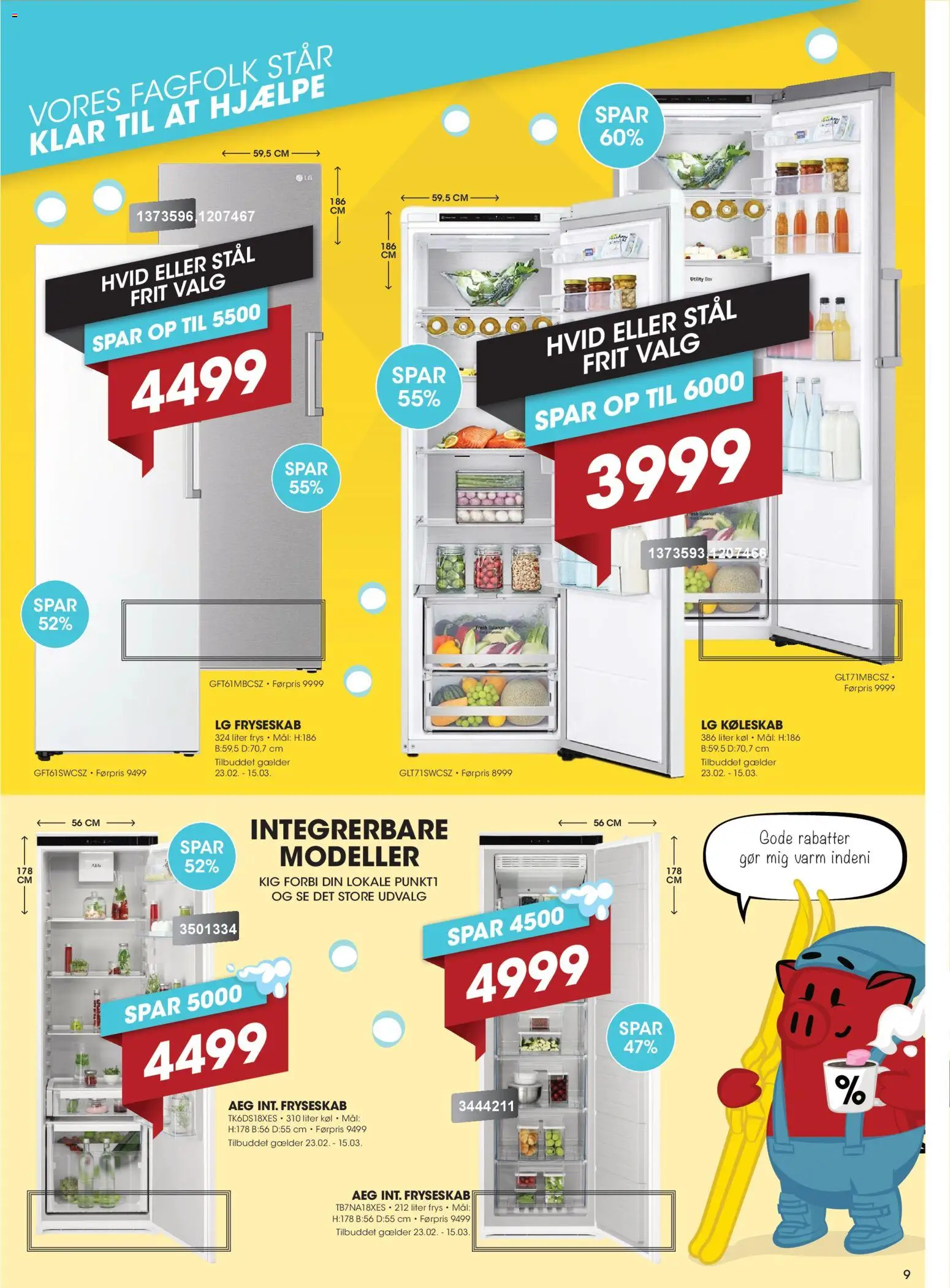 Punkt1 tilbudsavis – gyldig fra 23.02.2026 | Side: 9