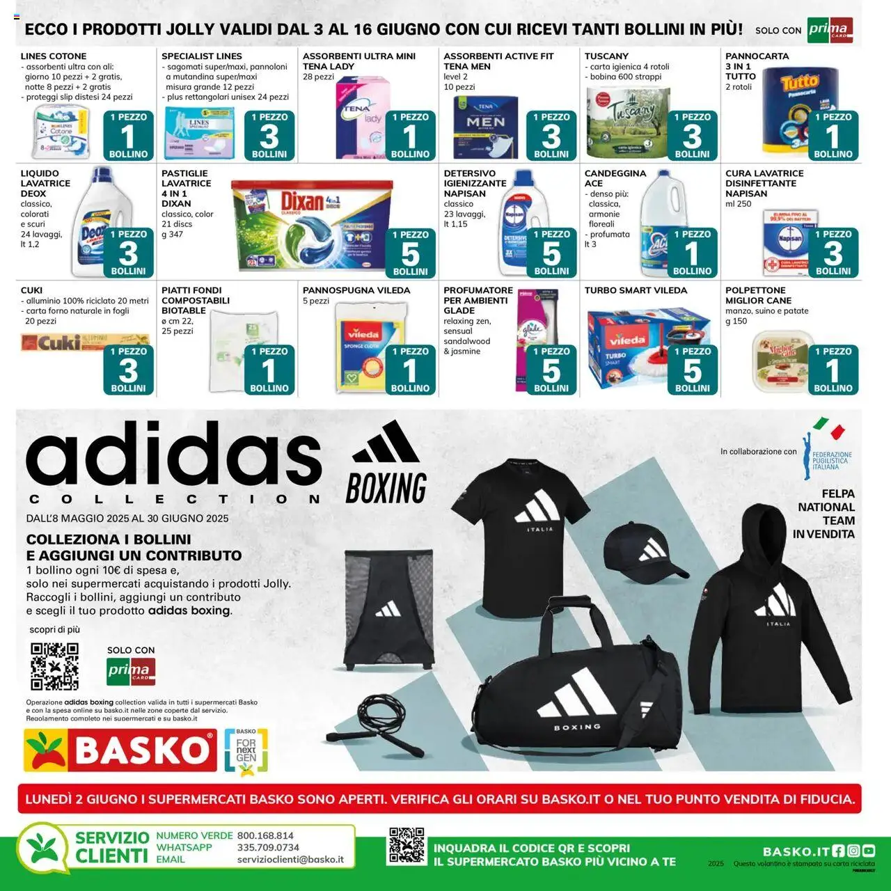 Volantino Basko del 03.06.2025 | Pagina: 34 | Prodotti: Carta igienica, Tè, Felpa, Slip