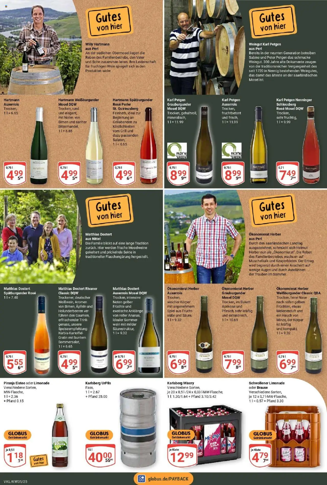 Globus prospekt Völklingen	 - gültig ab dem 28.07.2025 | Seite: 17 | Produkte: Grill, Limonade, Mixery, Wein
