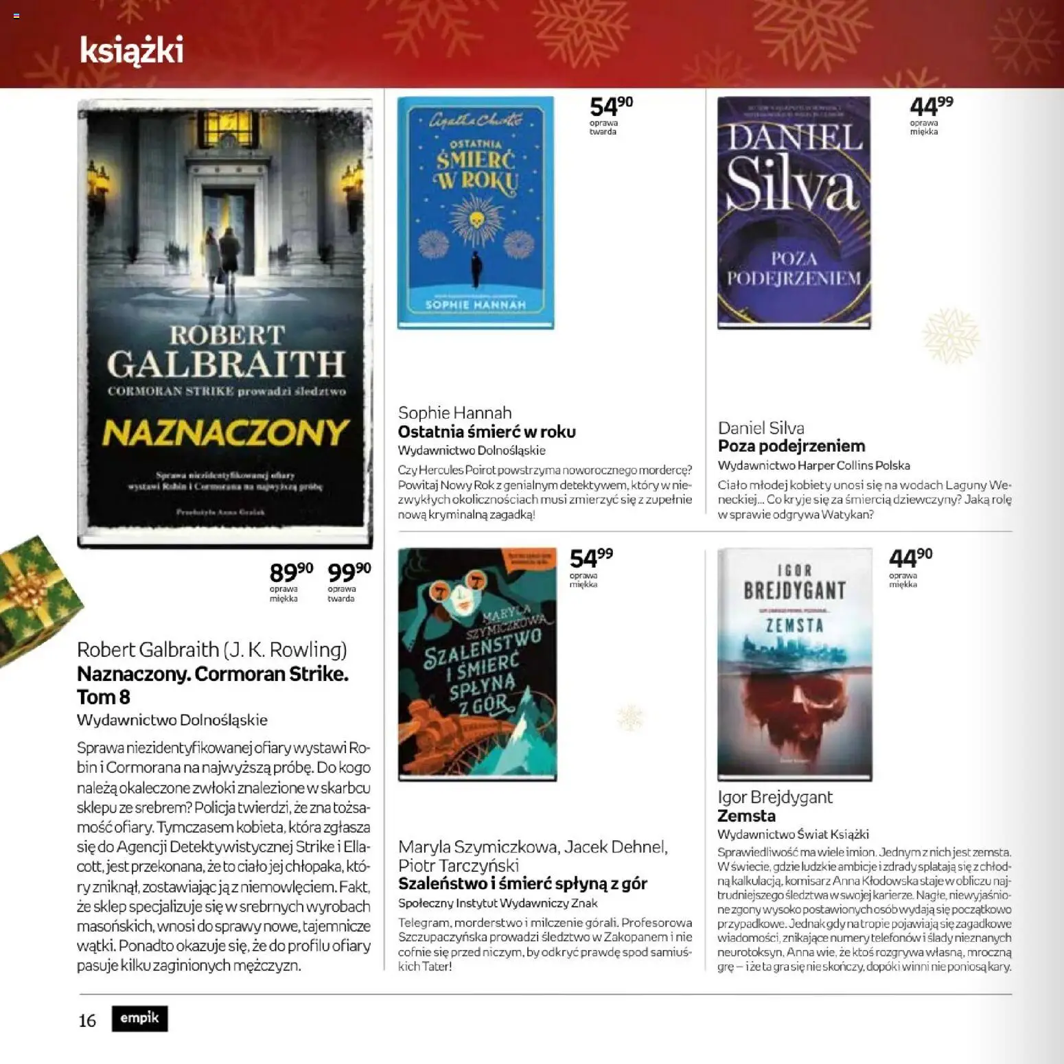 Empik promocje - Xmas Ksiazki od 26.11.2025 | Strona: 16