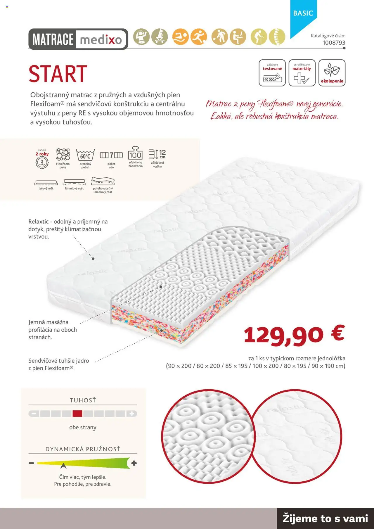 Nové ASKO nábytok akcie – leták je platný od 05.06.2025 | Strana: 27 | Produkty: Matrace, Matrac