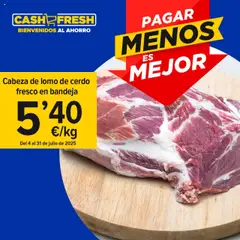 Cash Fresh folleto │ válido desde el 04.07.2025 | Página: 3 | Productos: Cerdo, Bandeja