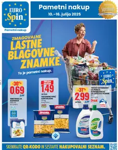 Eurospin katalog - pregled letaka veljavnega od 09.07.2025