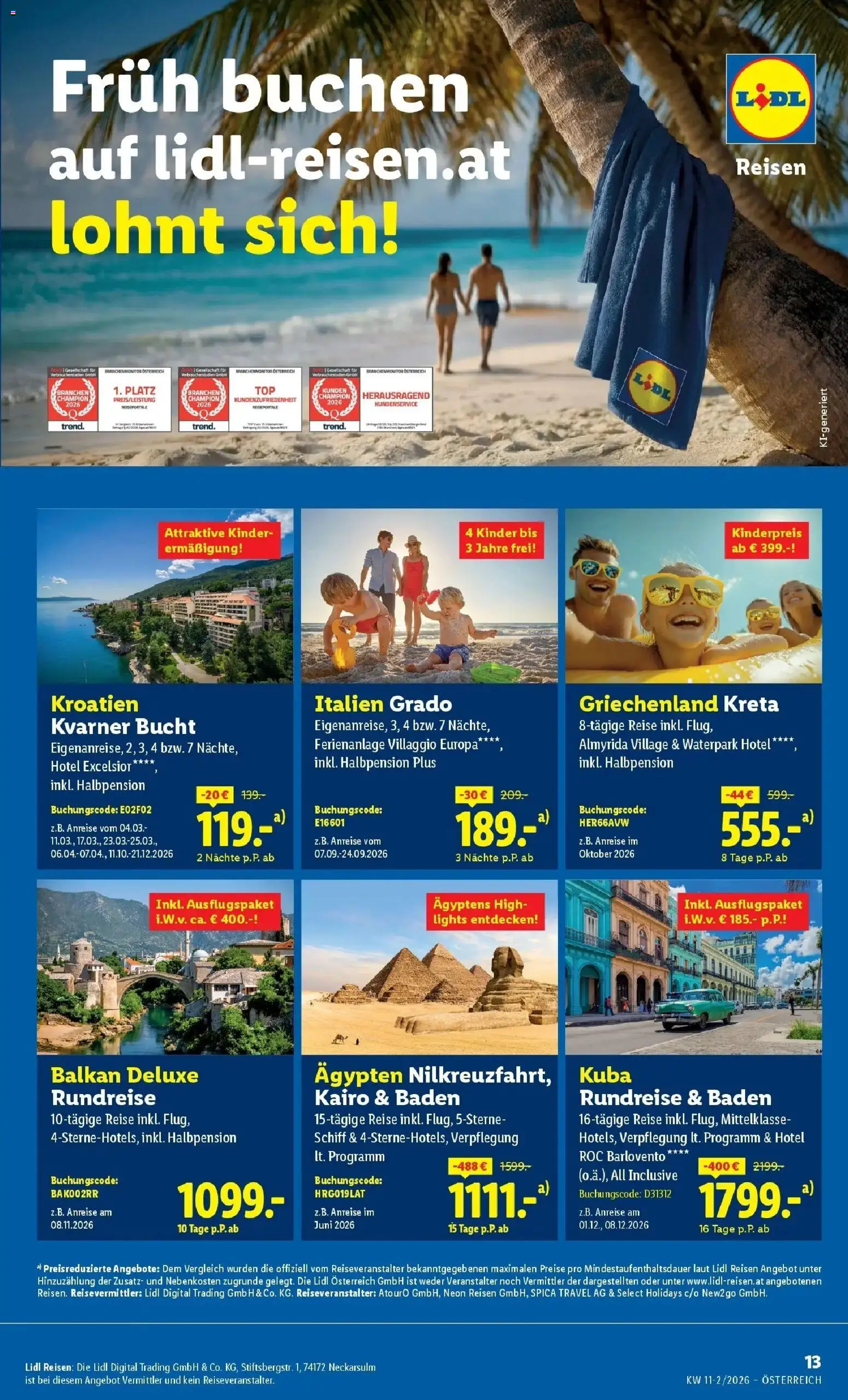 Lidl Flugblatt - Wien, Langenzersdorf, Zwettl gültig ab 12.03.2026 | Seite: 17