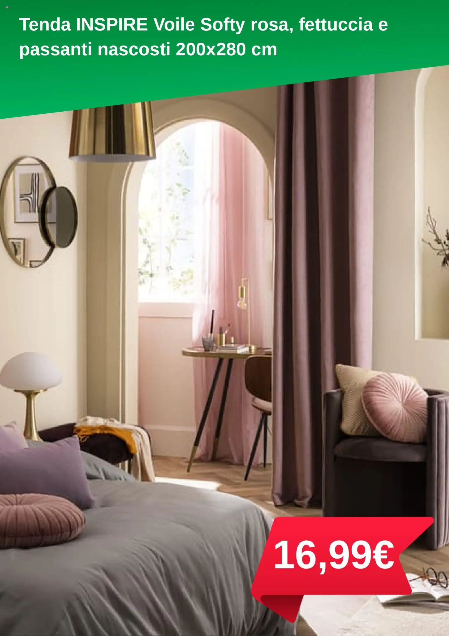 Volantino Leroy Merlin del 24.11.2025 | Pagina: 10 | Prodotti: Tenda