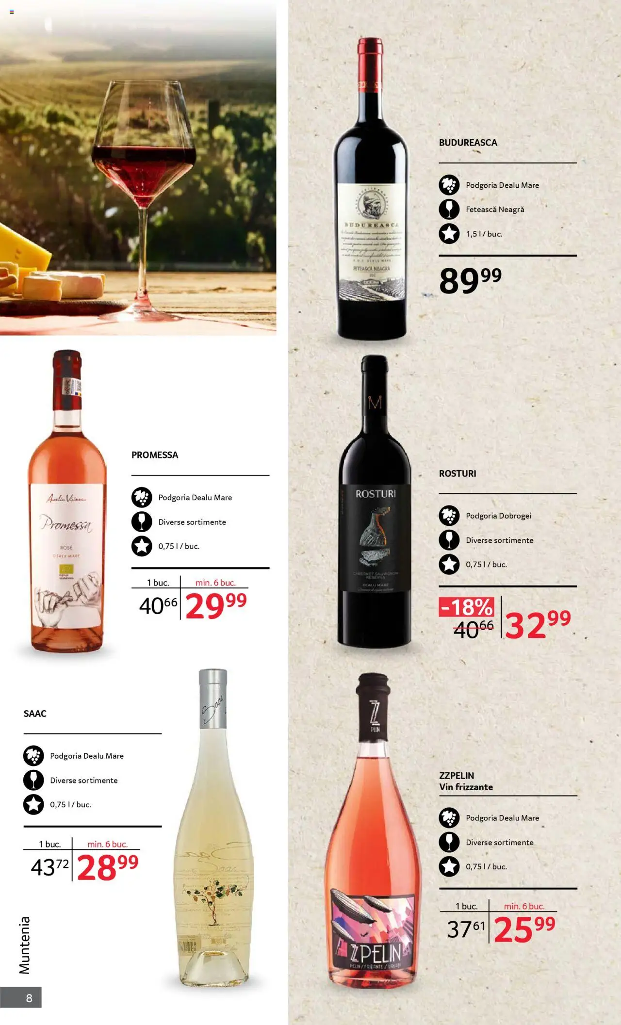 Noul catalog Selgros – valabil de la 01.10.2025 | Pagină: 8 | Produse: Vin, Toplu Oyuncaklar