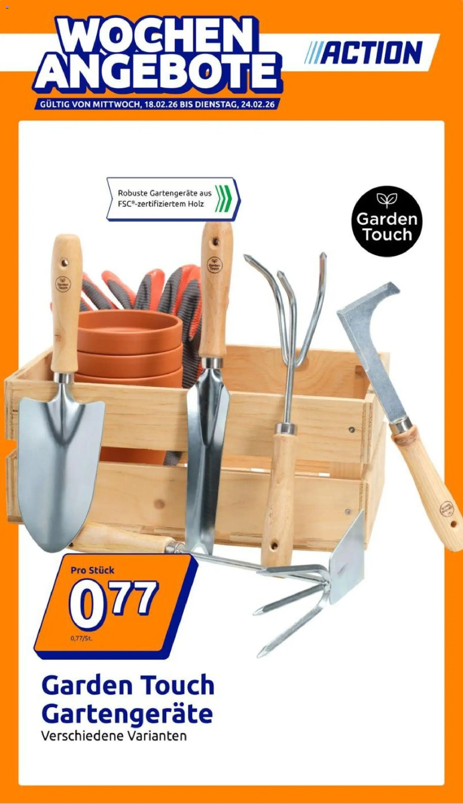 Action Prospekt – gültig ab 18.02.2026 | Seite: 1