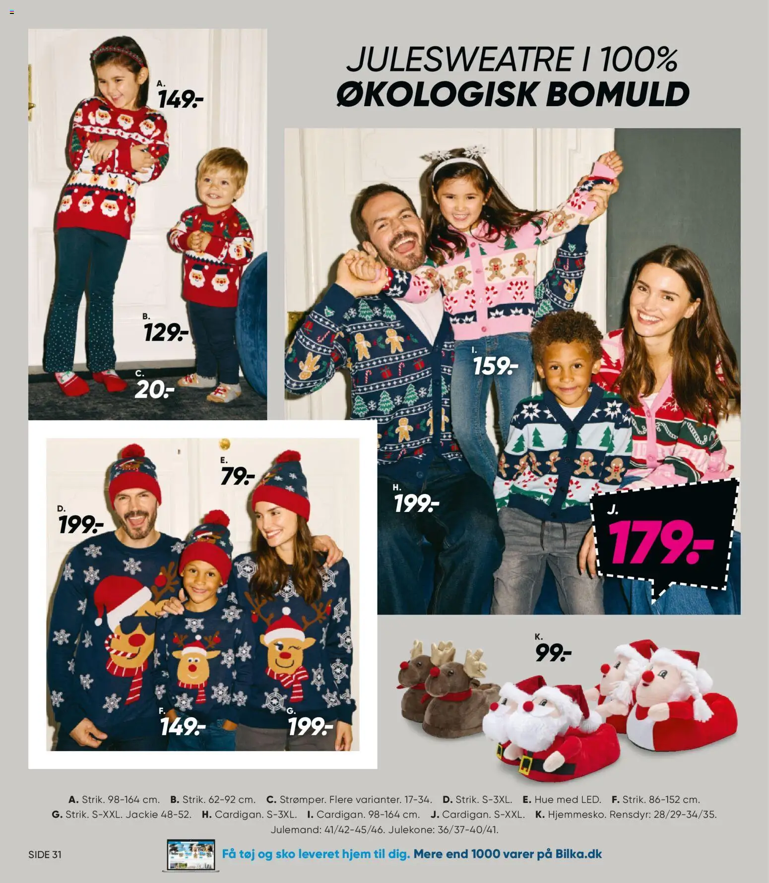 Bilka tilbudsavis – gyldig fra 14.11.2025 | Side: 43 | Produkter: Hue, Sko, Tøj