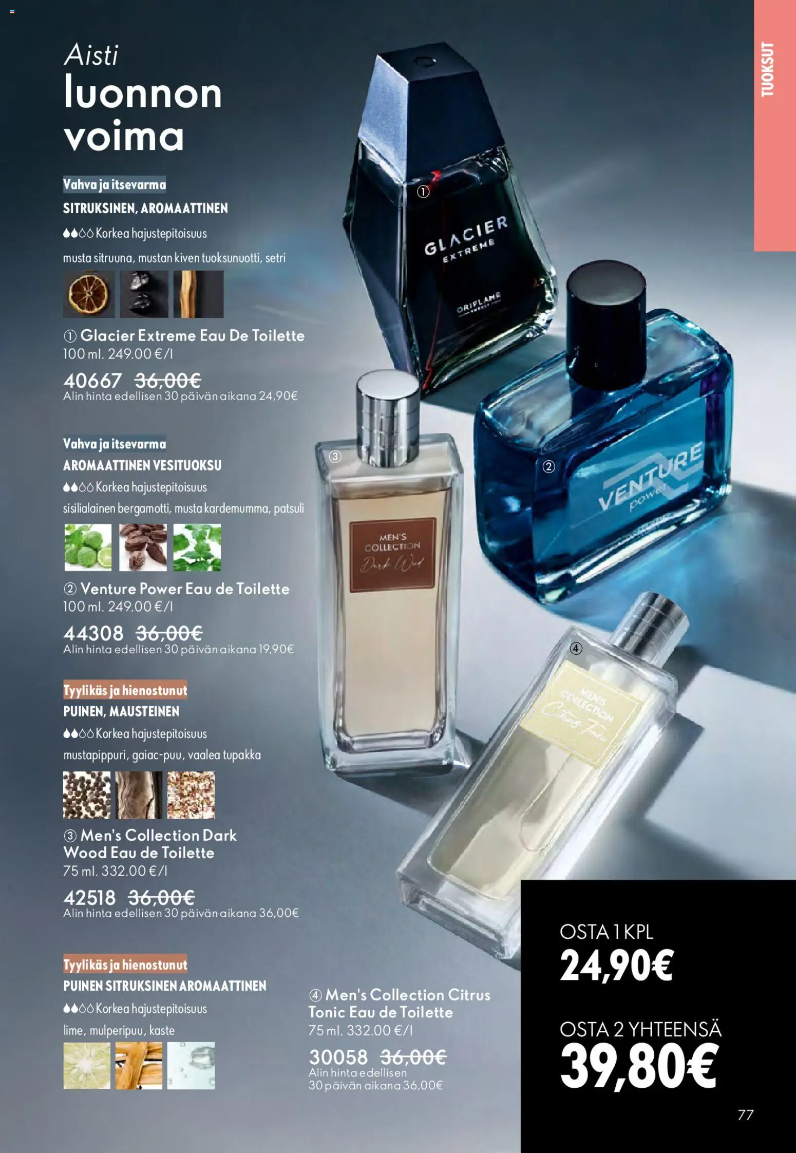 Oriflame - Esite 05 – voimassa 01.04.2026 alkaen | Sivu: 77 | Tuotteet: Eau de toilette