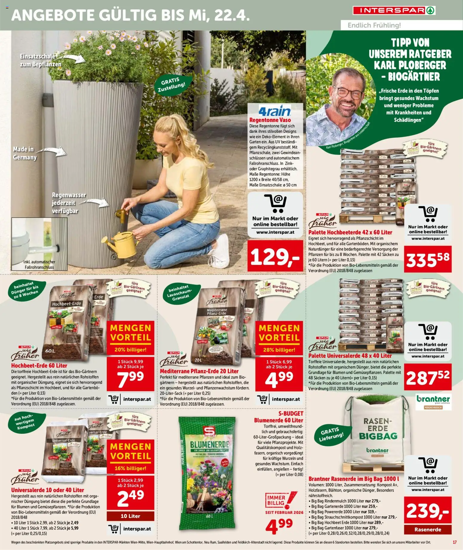 Interspar Flugblatt- Wien gültig ab 31.03.2026 | Seite: 18