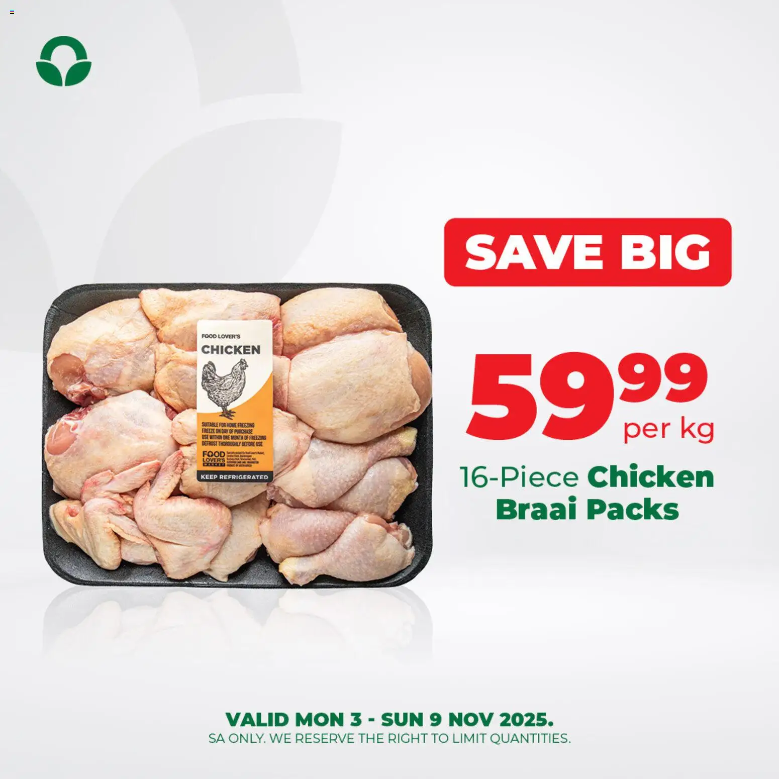 New Food Lover's Market catalogue – valid from 03.11.2025 | Page: 4 | Products: Chicken