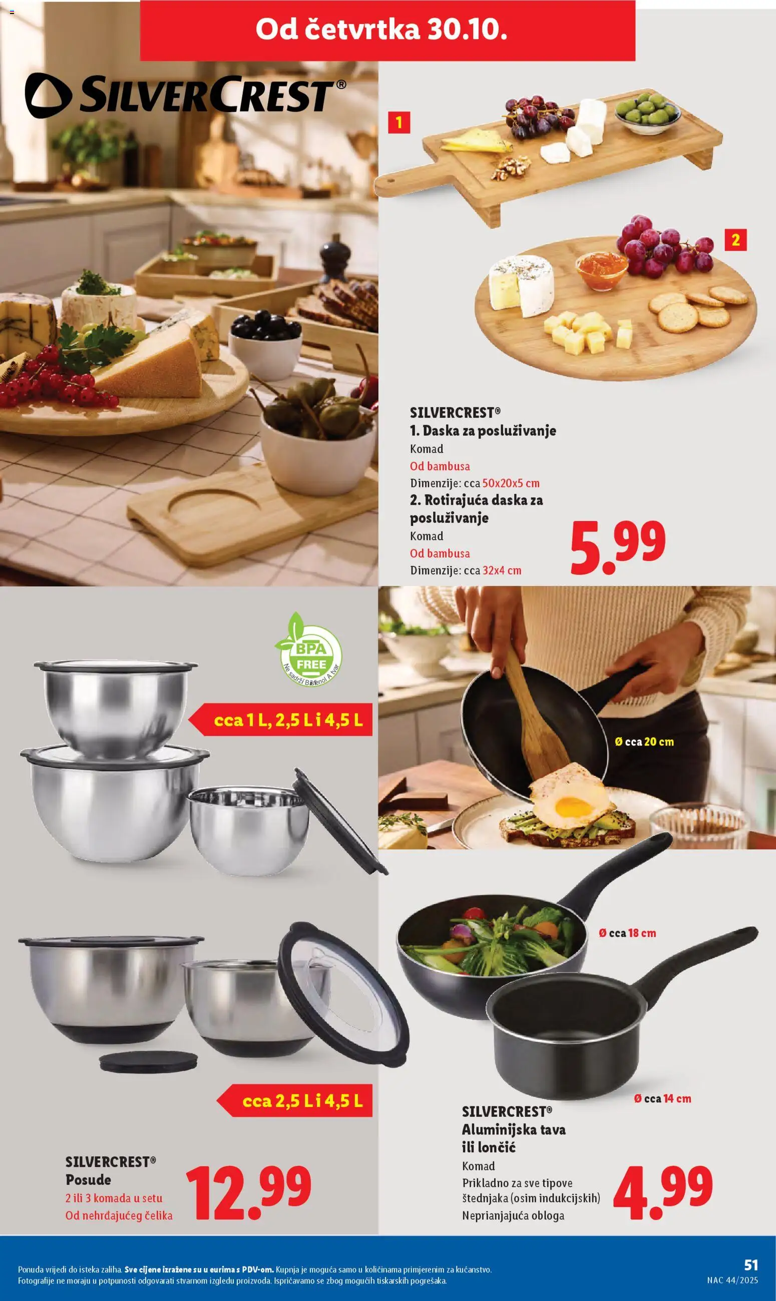 Lidl katalog | vrijedi od 27.10.2025 | Stranica: 51 | Proizvodi: Pan, Tava
