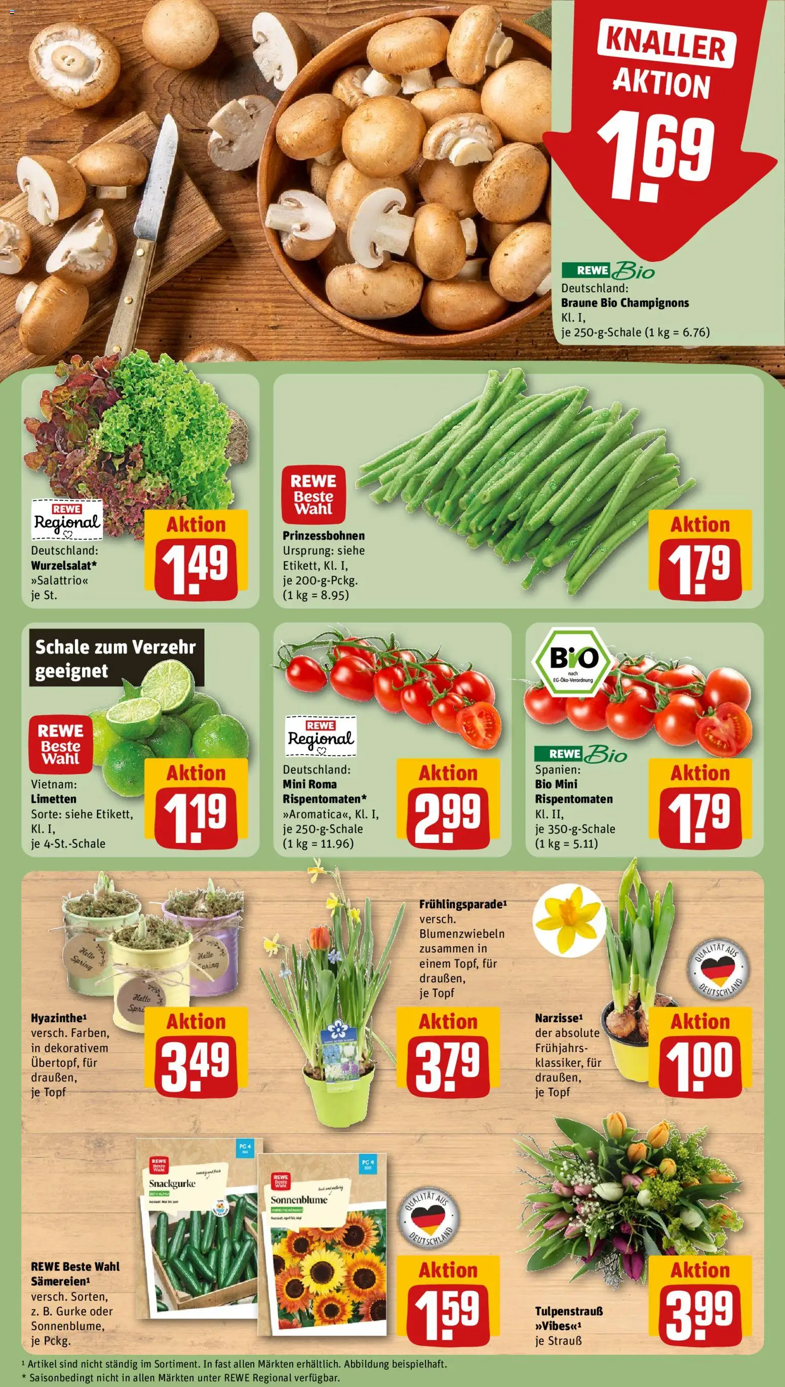 Rewe ihr Kaufpark Prospekt 	 – gültig ab 02.02.2026 | Seite: 7 | Produkte: Limetten, Champignons