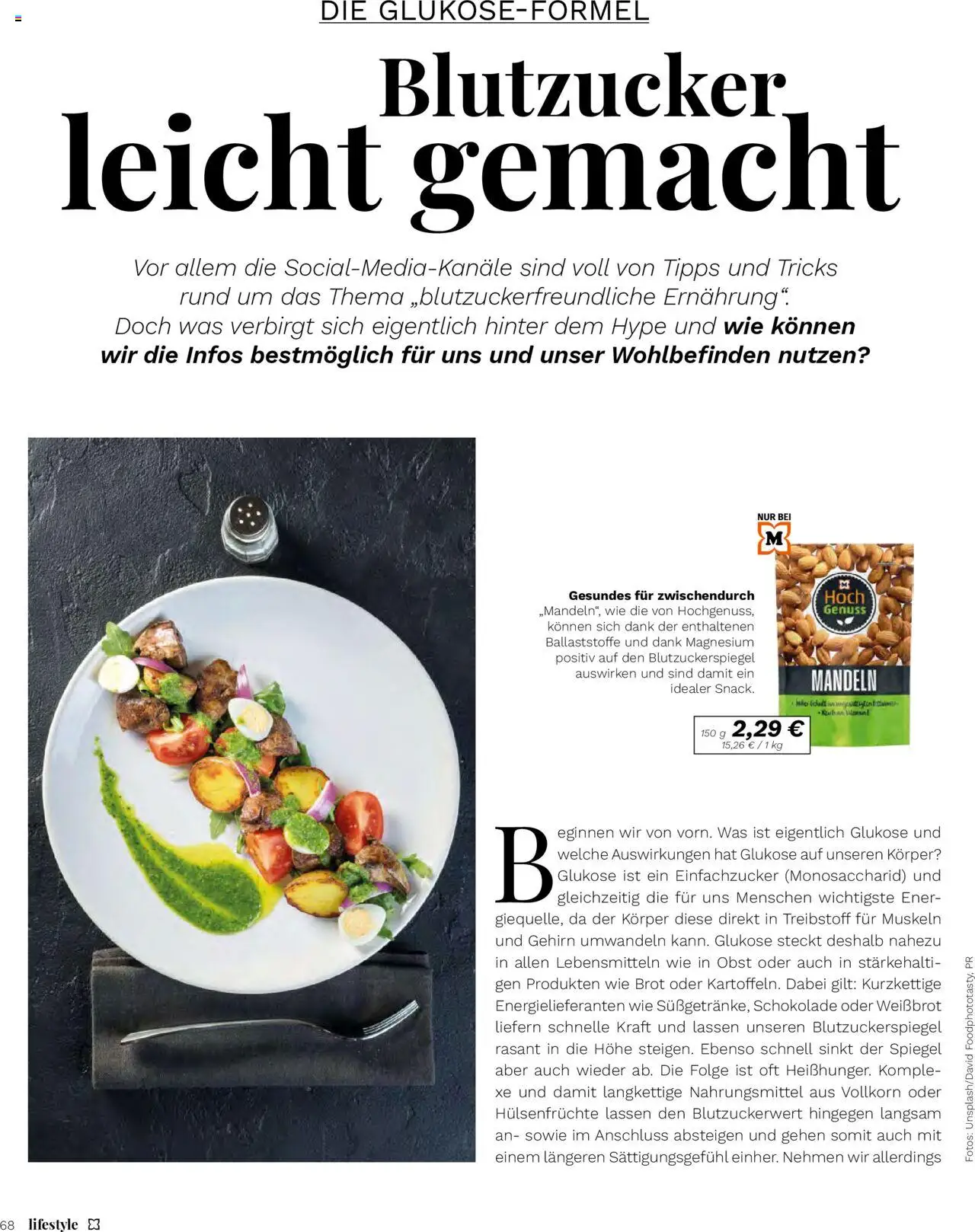 Müller  Lifestyle – gültig ab 15.09.2025 | Seite: 68 | Produkte: Schokolade, Spiegel, Obst, Brot
