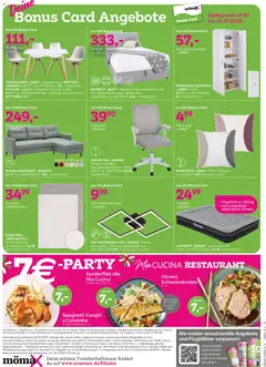 Mömax Prospekt 	 ab 20.12.2025 gültig | Seite: 16 | Produkte: Wohnlandschaft, Esstisch, Matratze, Stuhl