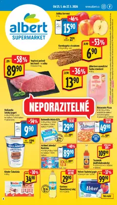 Náhled letáku Albert leták - Supermarket od 21.01.2026