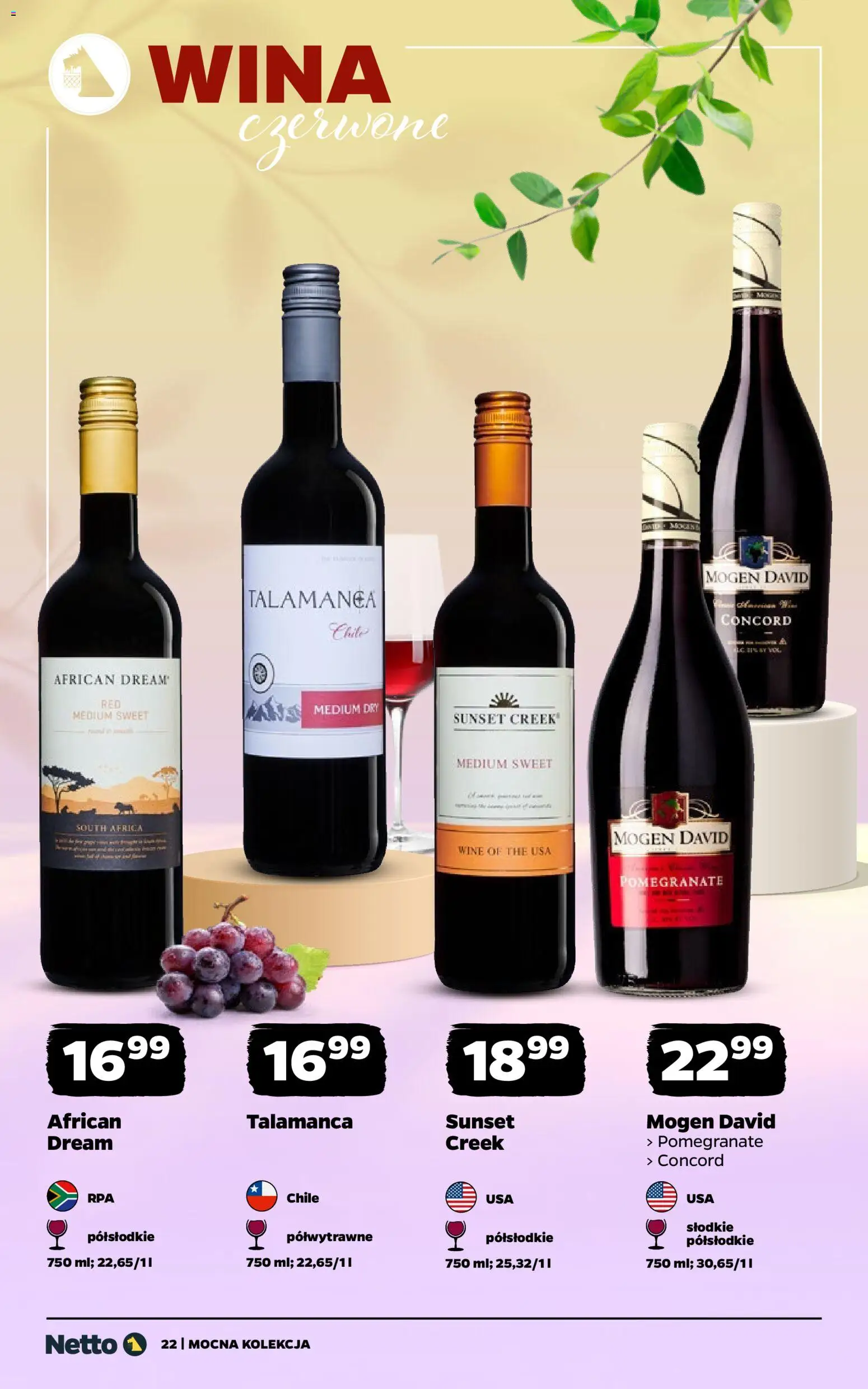 Netto gazetka - Wina od 27.04.2026 | Strona: 22