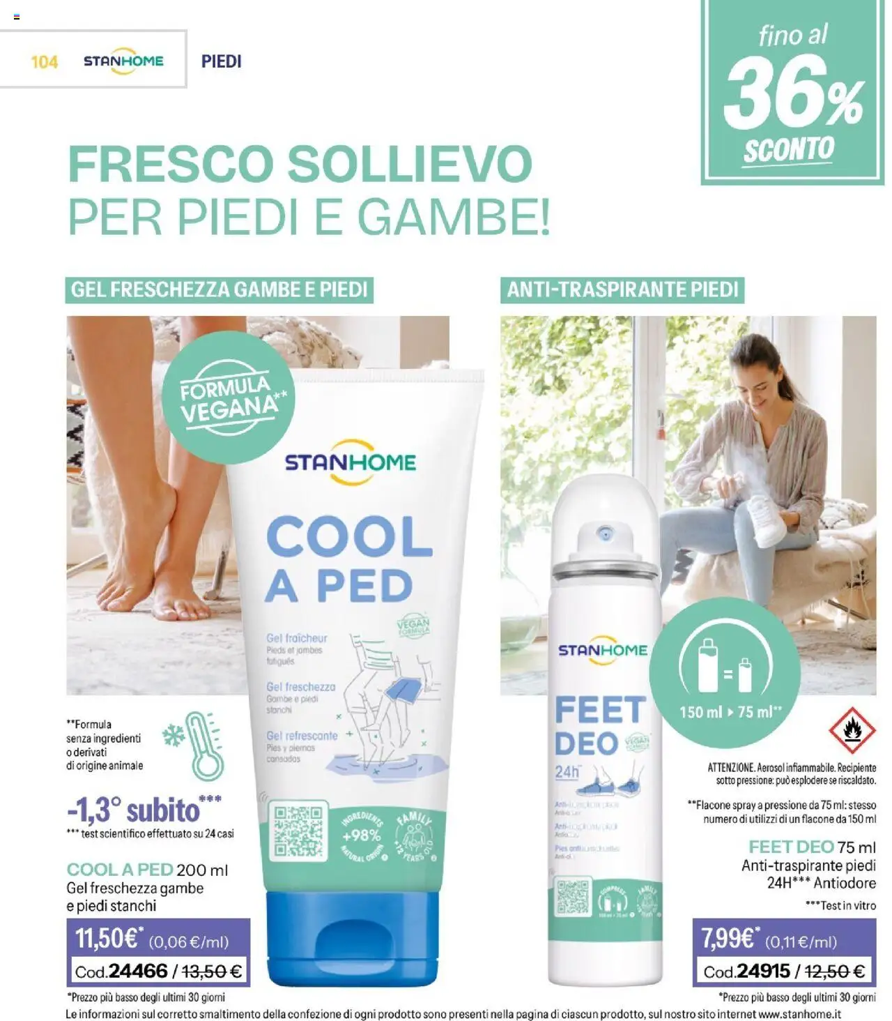 Volantino Stanhome del 30.09.2025 | Pagina: 106 | Prodotti: Antitraspirante
