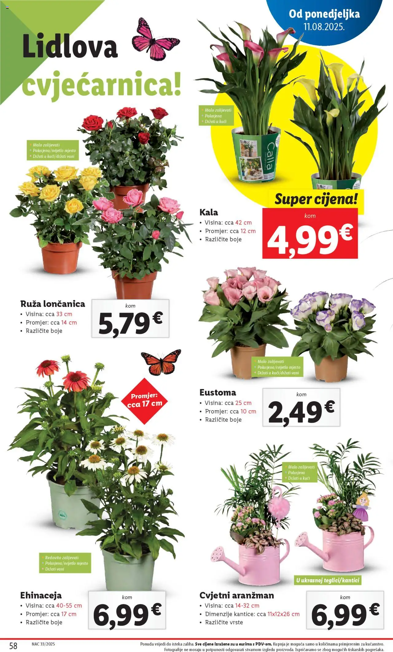 Lidl katalog | vrijedi od 11.08.2025 | Stranica: 58