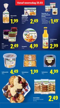 Gepaneerde brie snacks, In verschillende varianten, 250 g - Voorbeeld van een folder van Lidl, geldig van 23.02.2026 | Pagina: 19