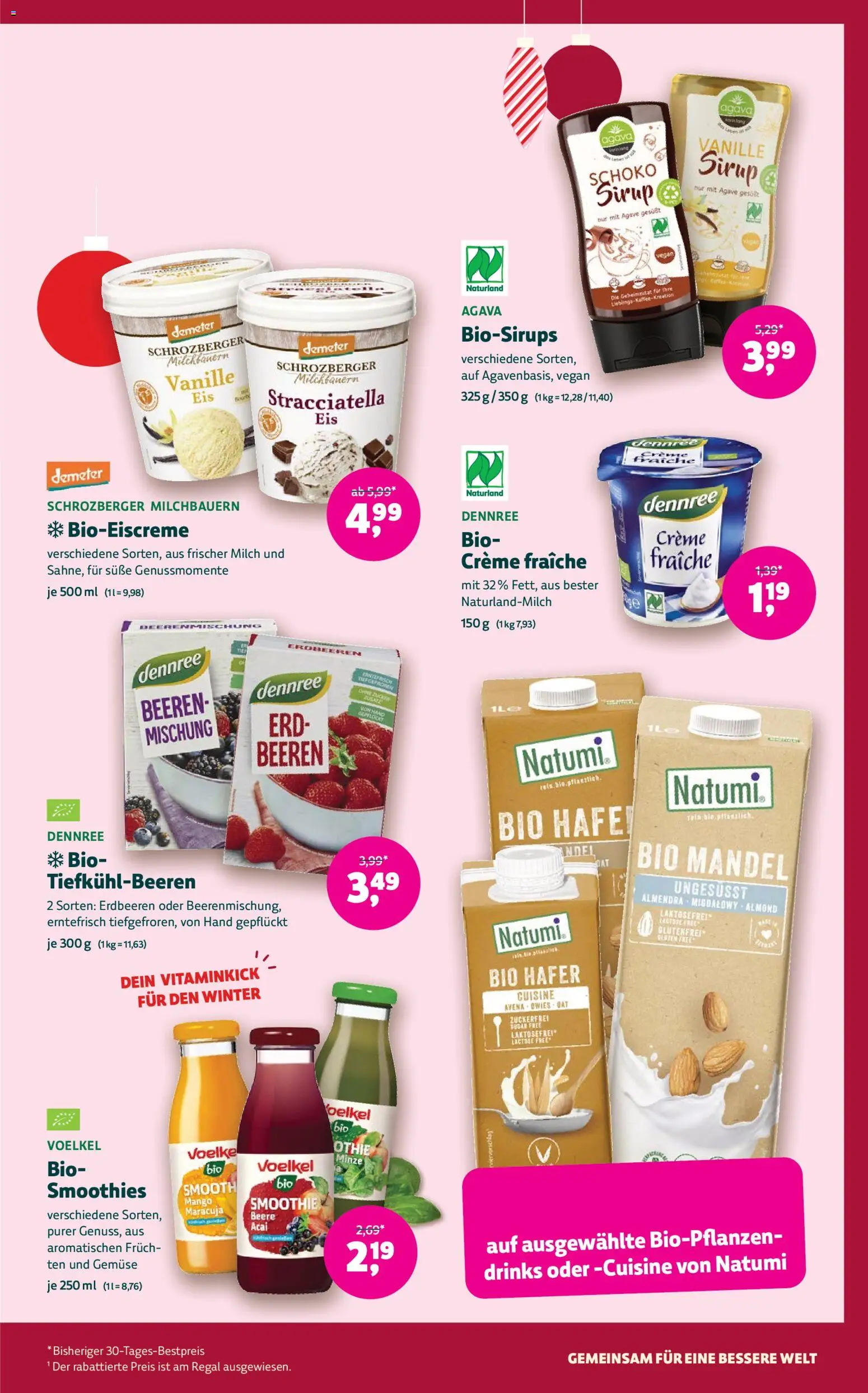 Denns BioMarkt Angebote gültig ab 17.12.2025 | Seite: 3 | Produkte: Mango, Regal, Milch, Creme