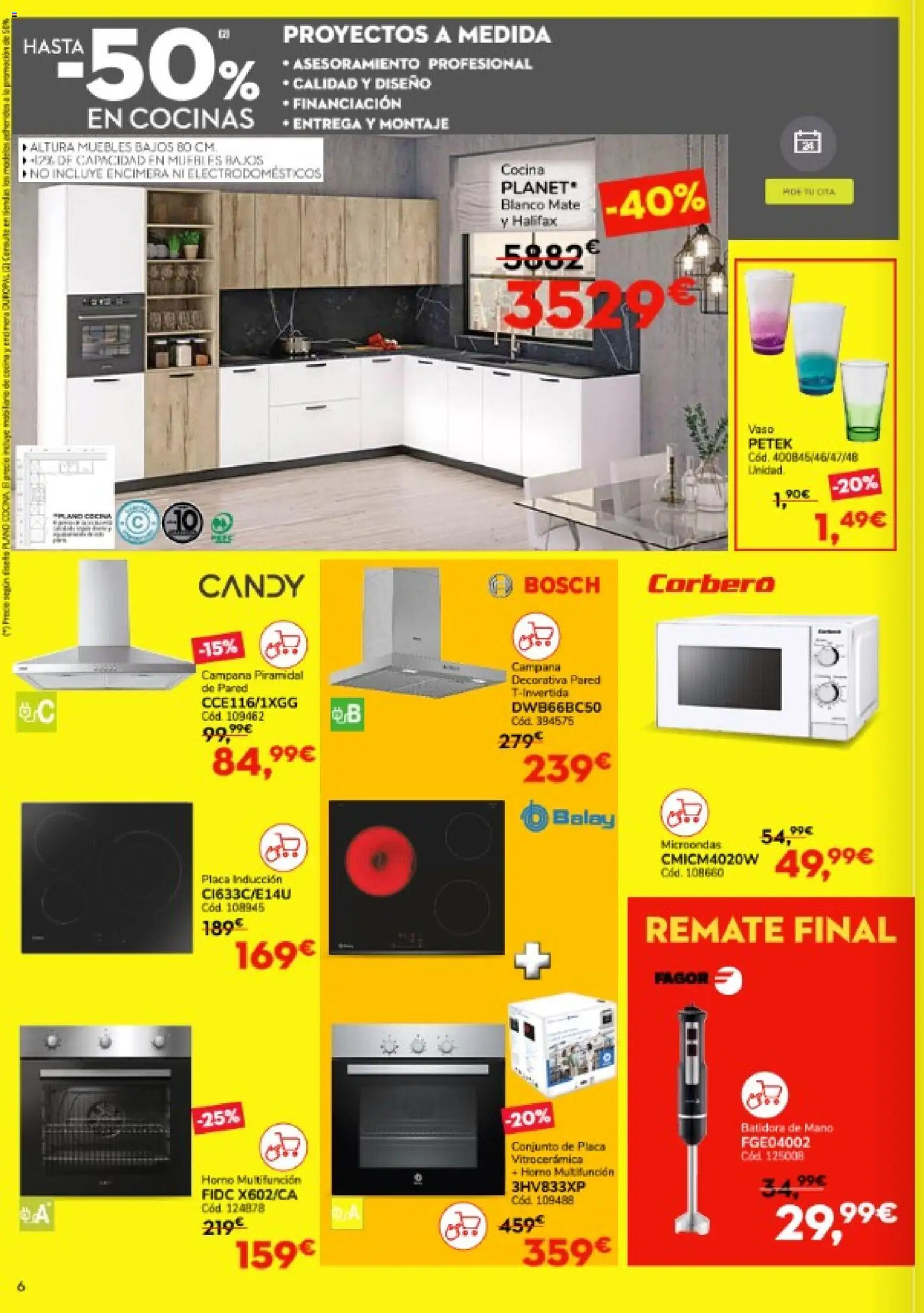 Conforama folleto │ válido desde el 15.01.2026 | Página: 6 | Productos: Muebles, Horno, Cocina