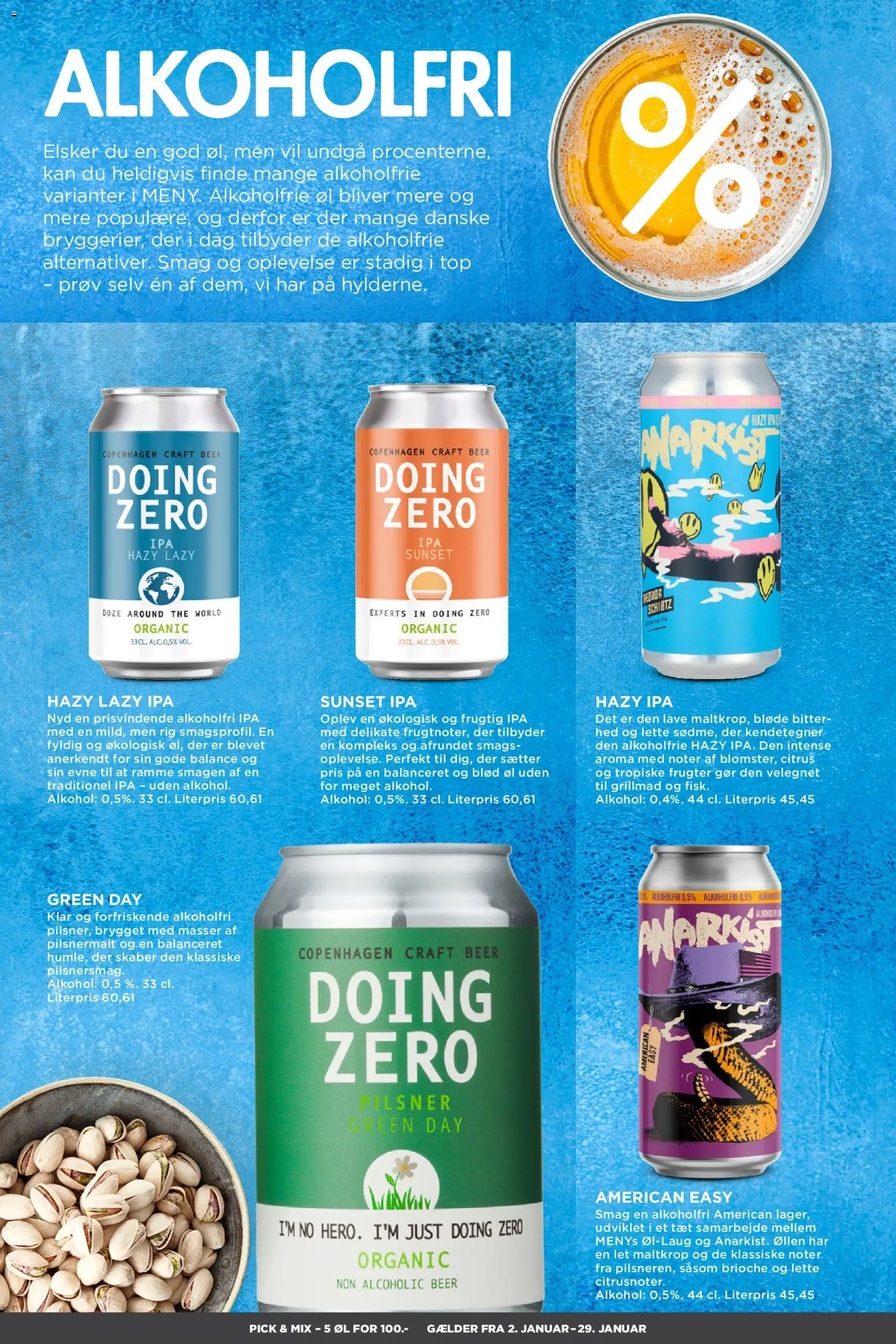 Meny tilbudsavis – gyldig fra 16.01.2026 | Side: 33 | Produkter: Øl