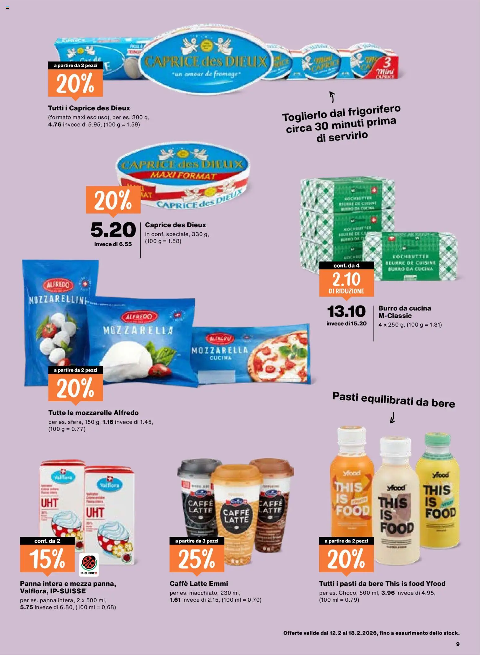 Migros Aktionen IT – gültig ab 12.02.2026 | Seite: 9 | Produkte: Butter