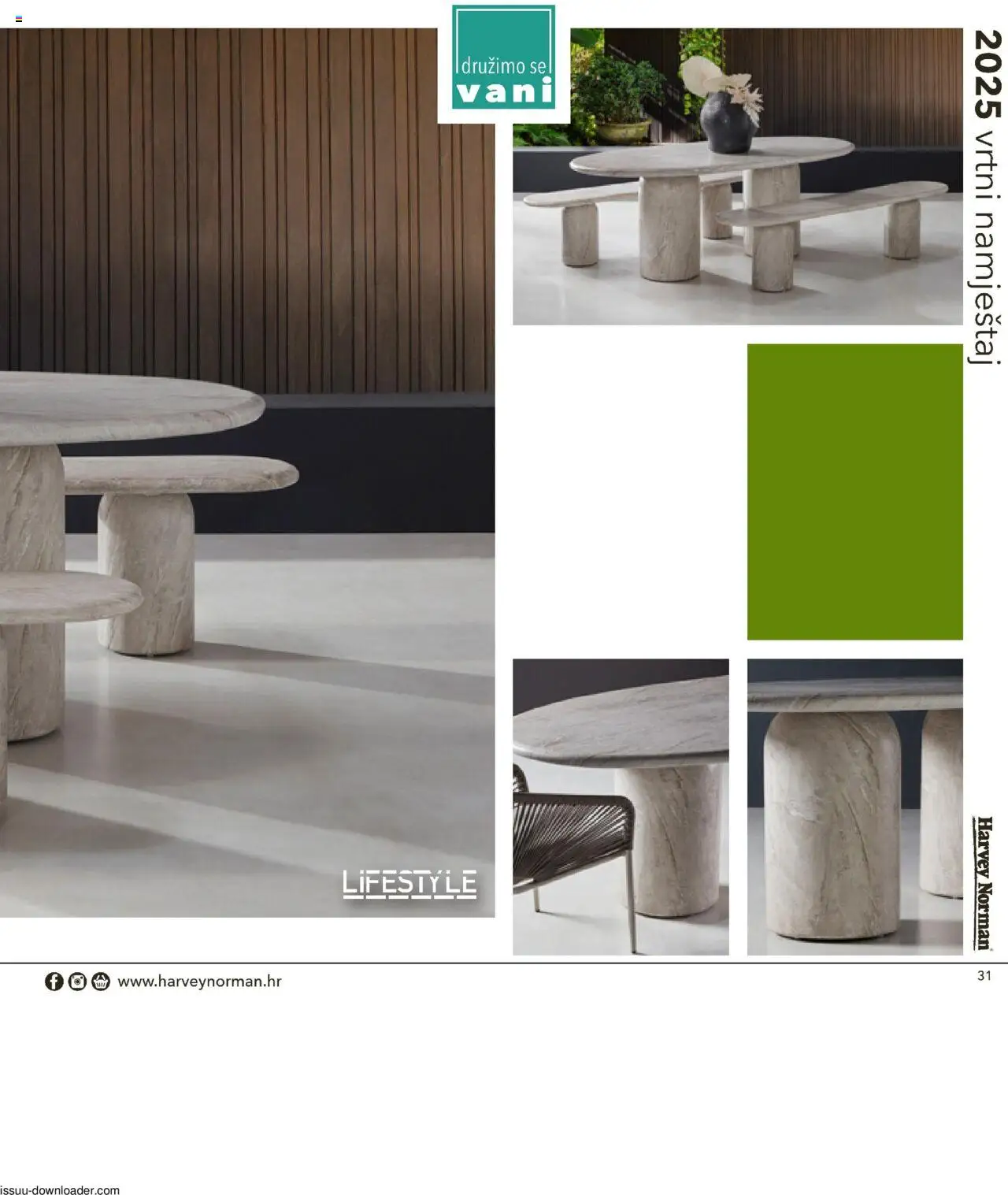 Harvey Norman katalog | vrijedi od 19.03.2025 | Stranica: 31 | Proizvodi: Vrtni namještaj