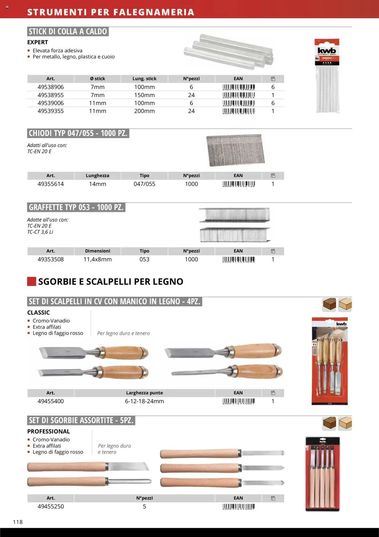 Volantino Einhell del 10.10.2025 | Pagina: 120 | Prodotti: Colla, Chiodi