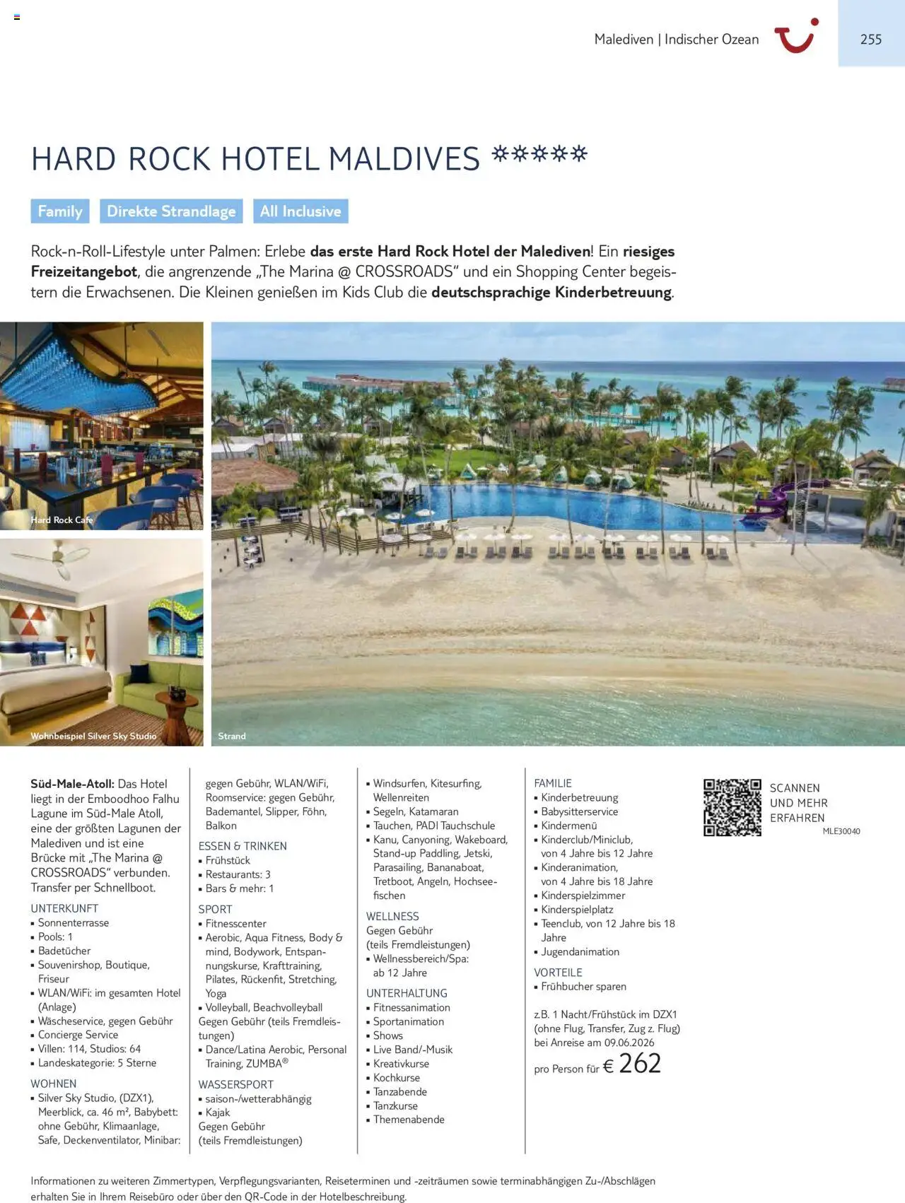 TUI Prospekt  Asien, Afrika, Orient & Indischer Ozean 2025/26 	 – gültig ab 01.11.2025 | Seite: 255 | Produkte: Babybett, Rock
