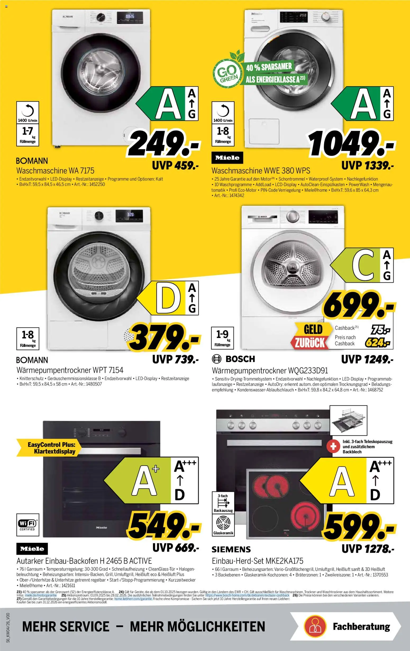 Medimax Prospekt 	 – gültig ab 17.01.2026 | Seite: 6 | Produkte: Siemens, Trockner, Waschmaschine, Waschtrockner