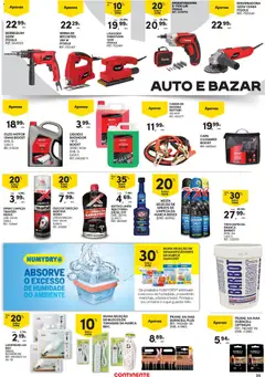 Pré-visualização Continente - Açores válido de 30.10.2025 | Página: 35 | Produtos: Lâmpadas, Cera, Bateria, Óleo