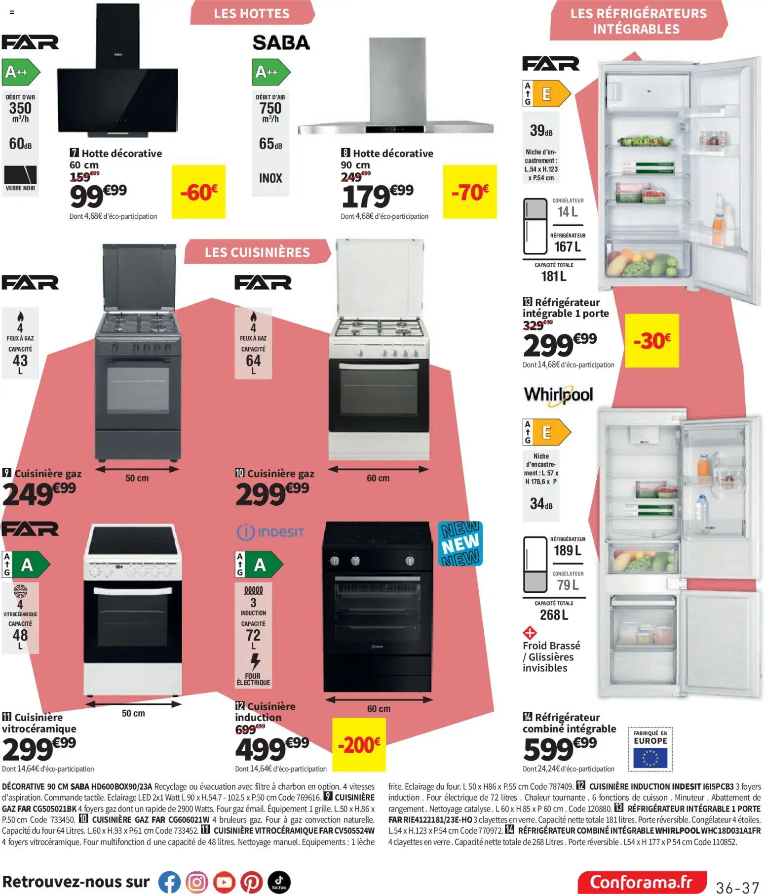 {H1} | Page: 37 | Produits: Filtre, Four, Porte, Cuisinière